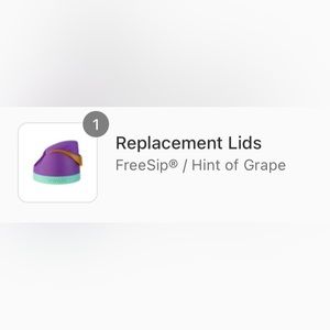 NWT Owala FreeSip Replacement Lid - Hint of Grape